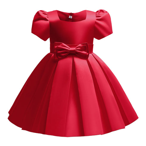 Children's Bubble Sleeve Princess Dress
